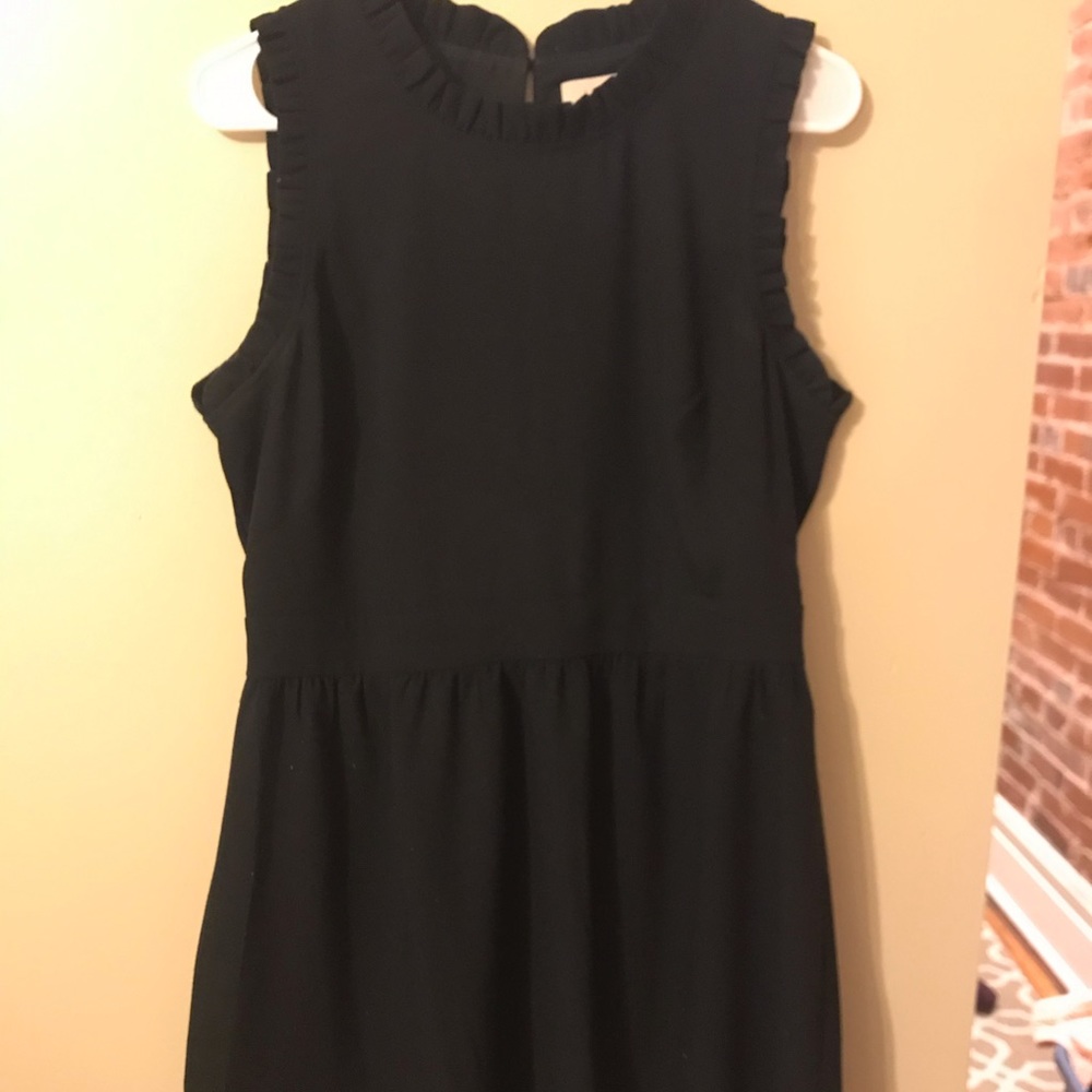 LOFT Black A Line Dress
